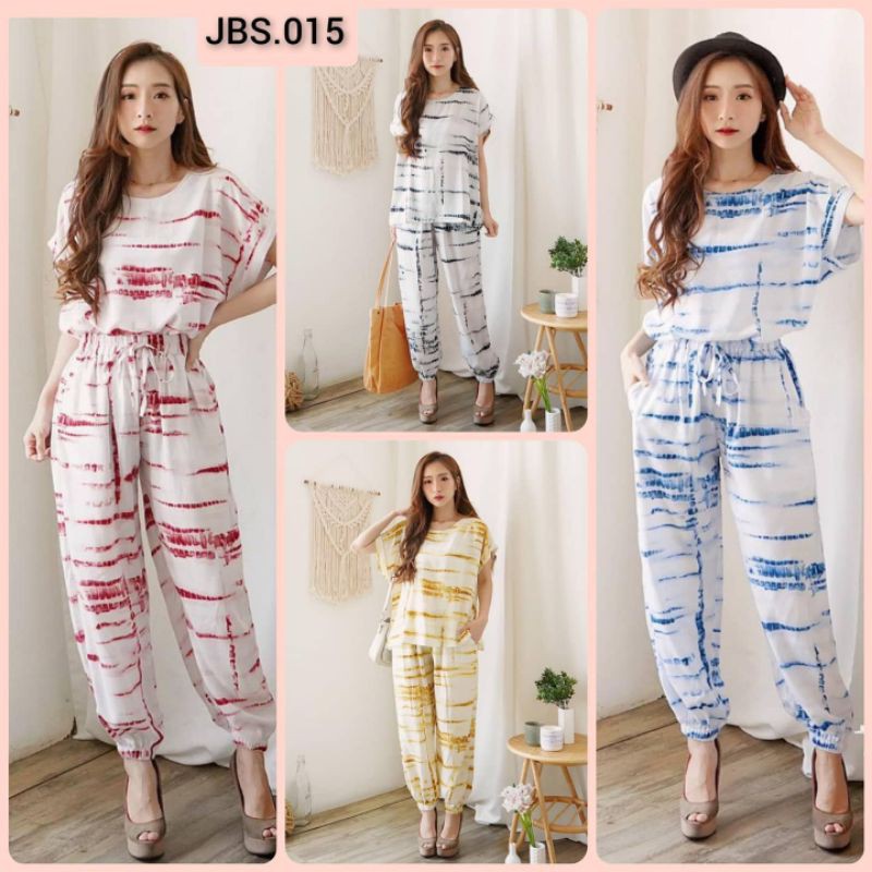 SETELAN RAYON/setelan celana/setelan celana panjang/setelan jogger/setelan wanita/setelan jogger/JBS