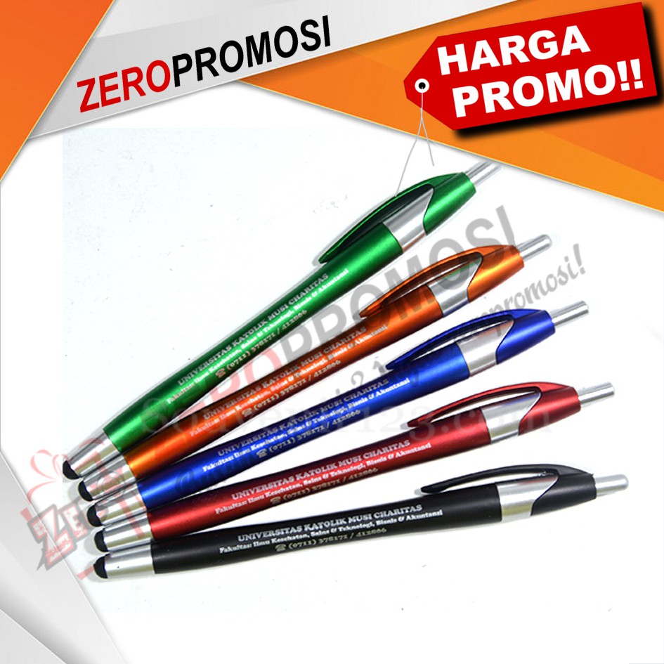 

Souvenir Pulpen plastik Stylus 1129