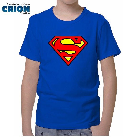 Kaos Superman Anak - Superman Logo Original - By Crion