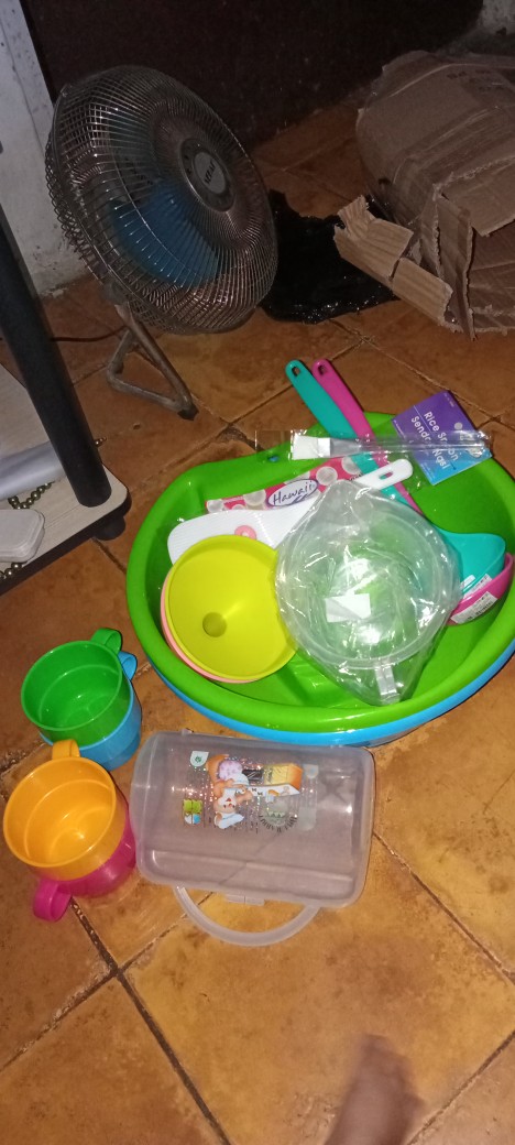 Batamgrosir.id | Gelas Set - Gelas Piknik - Gelas Teh Picnik - Glass Bag Pochi 5in1 Green Leaf 4125