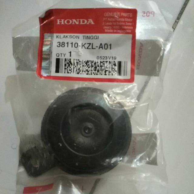 Klakson Tinggi Horn Honda 38110 KZL A01
