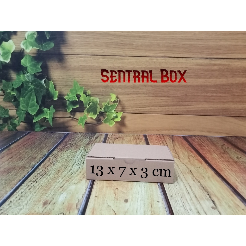 ( Min.order 5 pcs ) Kardus 13 x 7 x 3 cm........ Die Cut ( pembelian di atas 10 pcs harga lebih Murah )-1