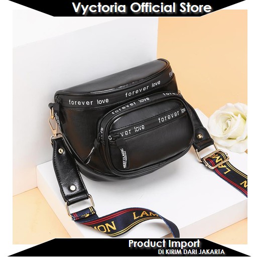 (COD) Vyctoria VOS19129 Tas Selempang Wanita Fashion Import Grosir Promo JT19129 GT1007 19129 1007