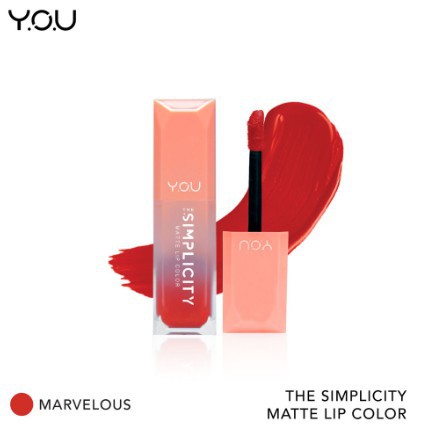 BIG SALE YOU Kosmetik The Simplicity Matte Lip Color / Lipstik YOU Makeups