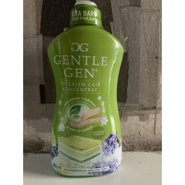 Gentle Gen Deterjen Cair Konsentrat HIJAU Parisienne Garden 700ml