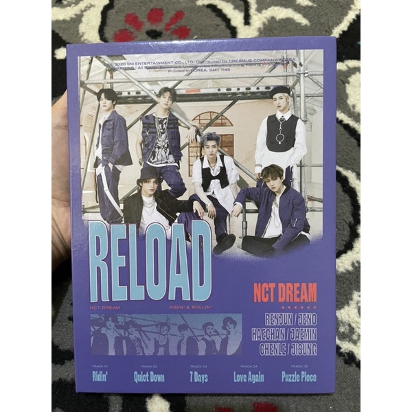 UNSEALED ALBUM NCT RELOAD ROLLIN VER