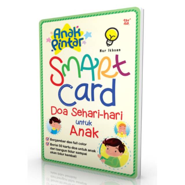 Anak pintar smart card doa sehari hari untuk anak (original%)