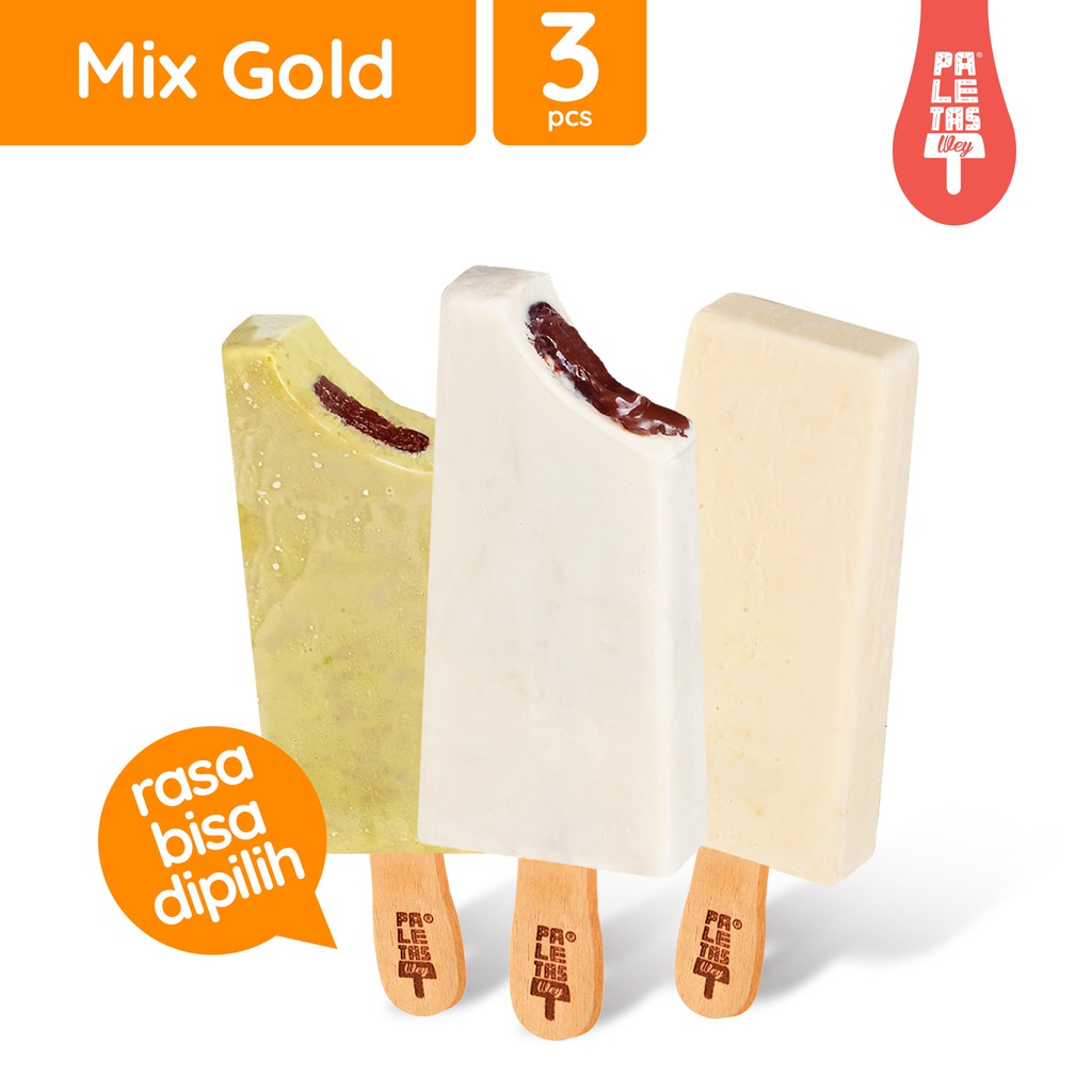 

Es Krim Paletas Wey Mix 3 Pcs Gold