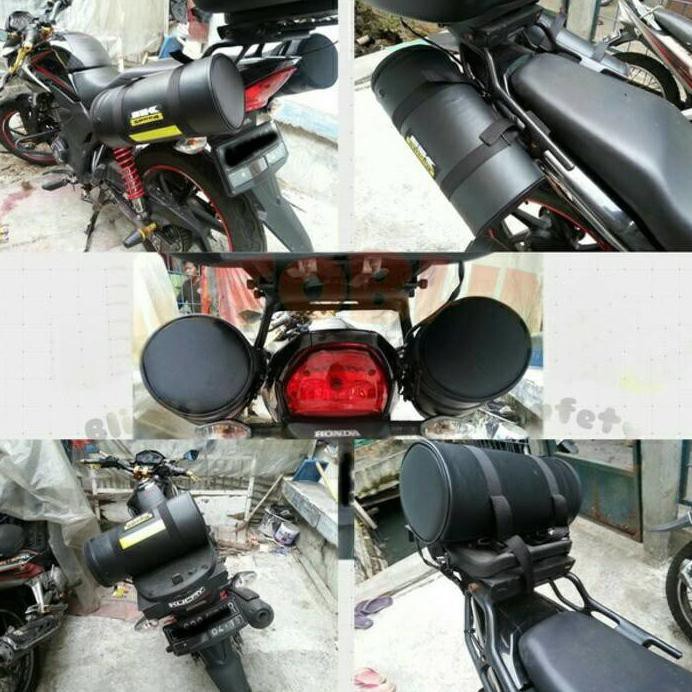 Tas / Box Jas Hujan Motor/ Bagasi Cadangan Merek Jk Speed Kecil