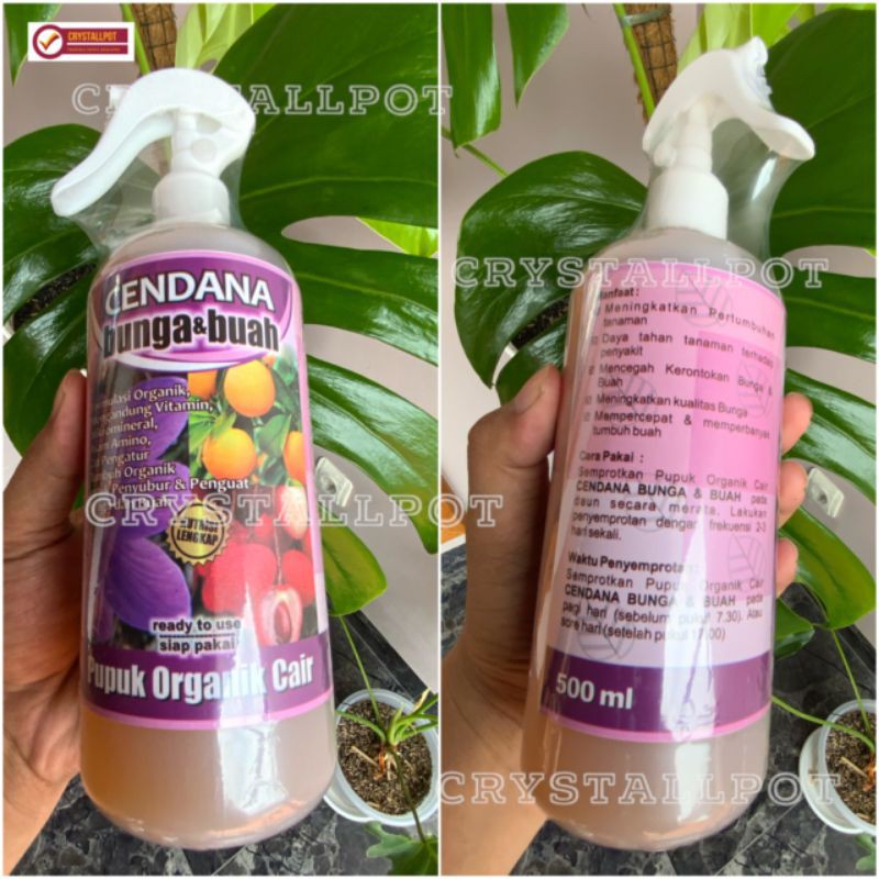 pupuk cair organik bunga dan buah cendana 500ml - organik siap pakai