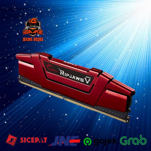 G.SKILL DDR4 RIPJAWS V 8GB 2666MHZ TOP MANTUL GAN