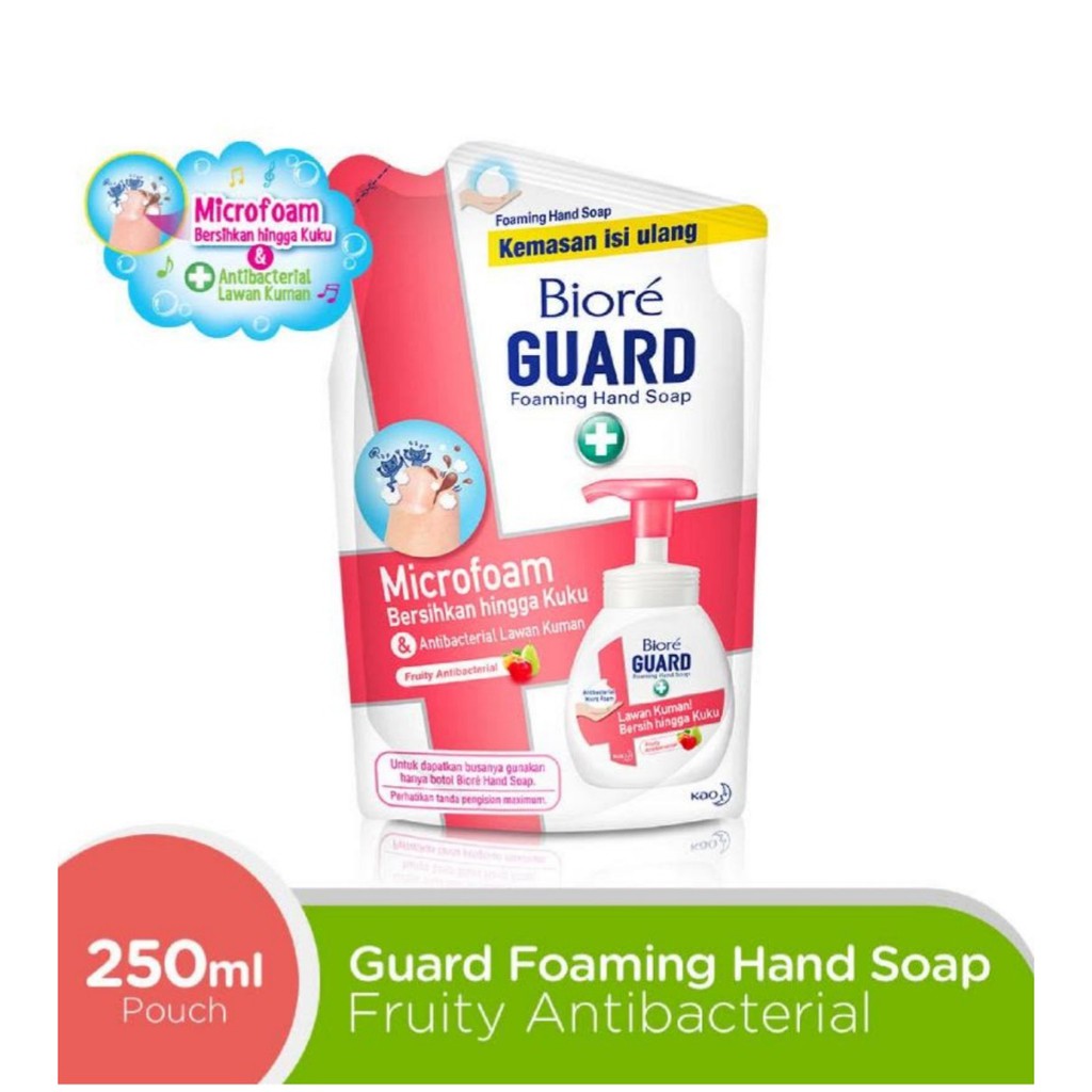 BIORE Hand Wash Foam Refill Sabun Cuci Tangan 250 Ml