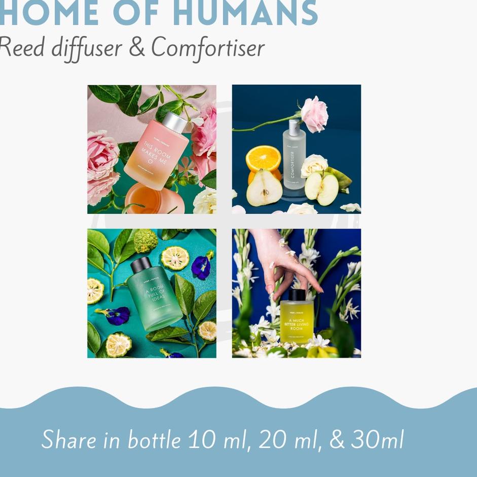 Paket Diskon Decant Share Home of Humans HMNS Reed Diffuser This Room Makes Me O / A much Better Liv