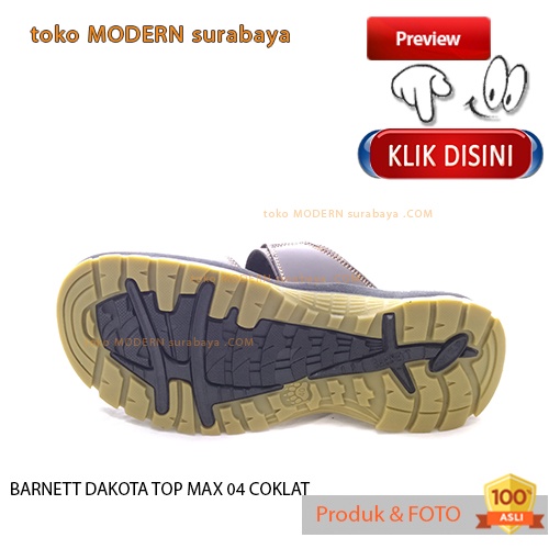 BARNETT DAKOTA TOP MAX 04 COKLAT sandal pria casual sandal slide