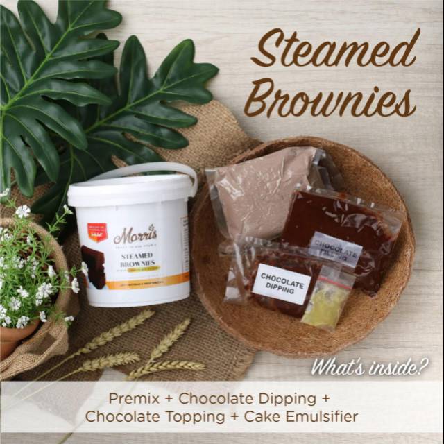 

morris tepung premix brownies