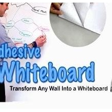 

֍ Papan Tulis / WhiteBoard Bentuk Kertas Portable - Tidak Perlu Di Paku ♪