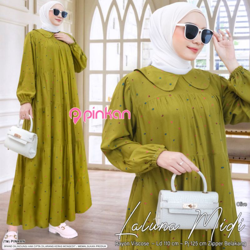 MAXY IMPORT PREMIUM ORI LALUNA KODE LIME BY PINKAN