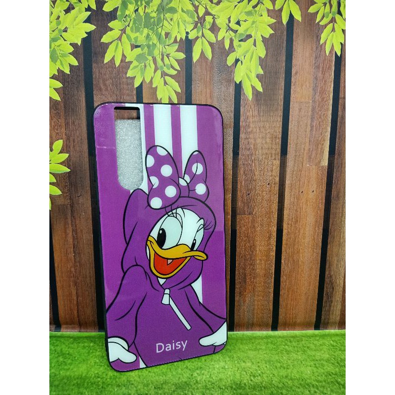 softcase gambar belakang bahan kaca Vivo V15pro