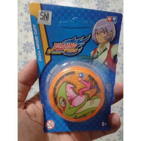 YOYO AULDEY BLAZING TEENS LEGENDARY WARRIORS FLAME TIGER ORI MAINAN AMAN