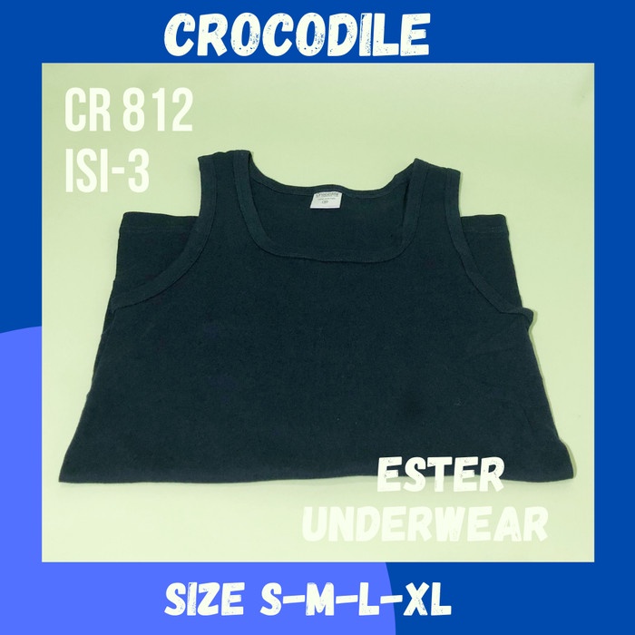 Kaos Singlet CROCODILE 812 WARNA ISI 3