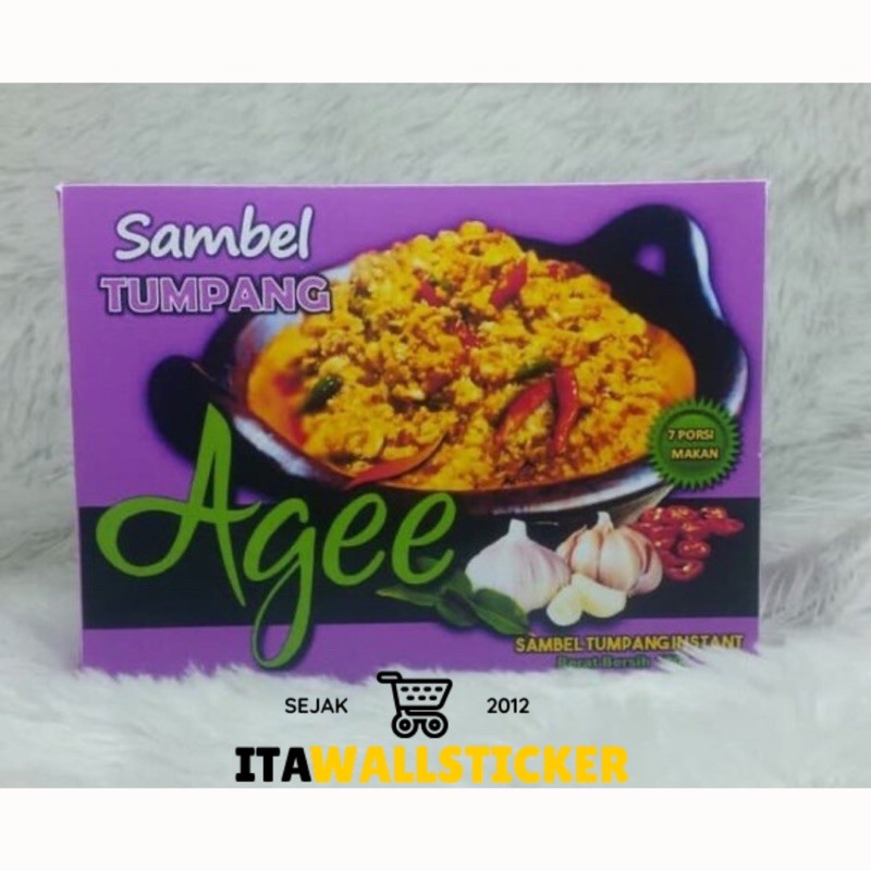 

Sambel Tumpang Sambal Tempe dan Rempeyek Kacang Udang Khas Kediri Sambal Instant Itawallsticker