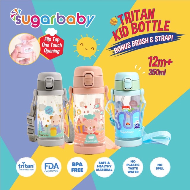 Sugar baby tritan kid bottle 350ml