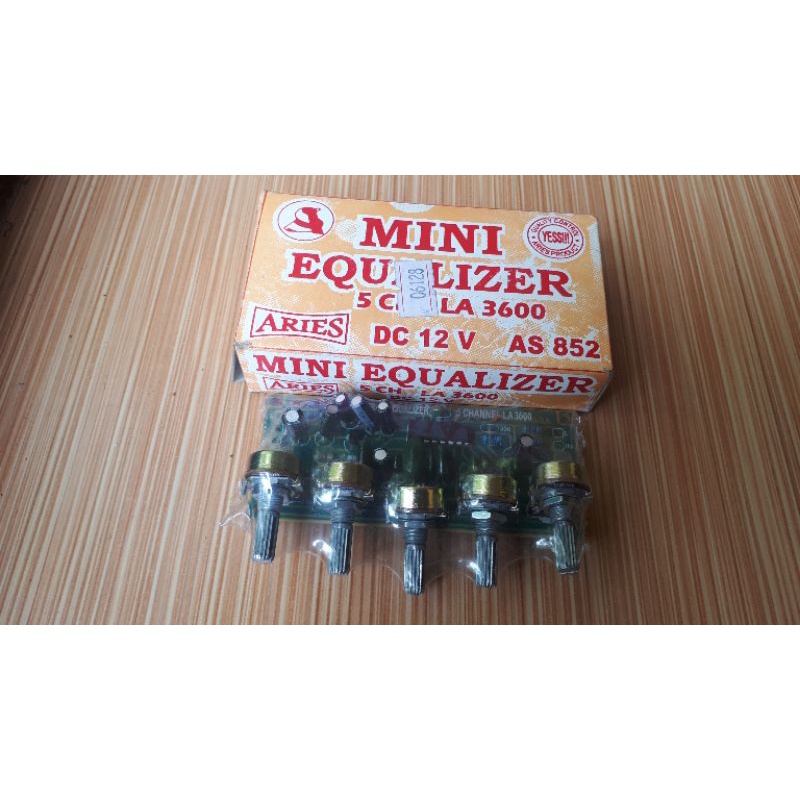 EQUALISER MINI 5 CHANEL