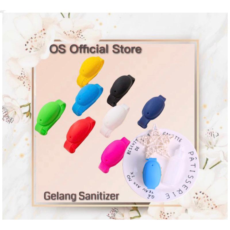 OS  Gelang Silikon Hand Sanitizer - Gelang Kesehatan - Pembersih Kuman Virus