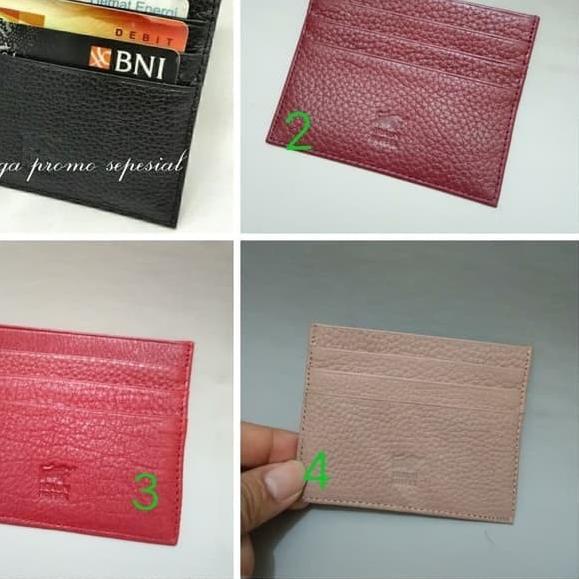 

✧ DOMPET KARTU/CARD HOLDER BRAUN BUFFEL KULIT 6. ☇