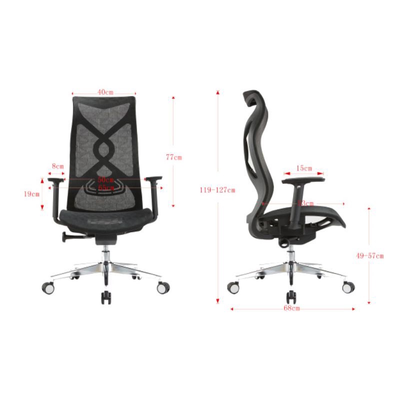 Kursi Kantor Kursi Kerja Ergonomis Highline