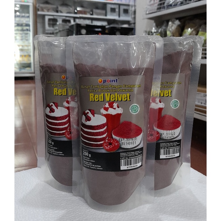 

PERISA RED VELVET BUBUK 250 GR