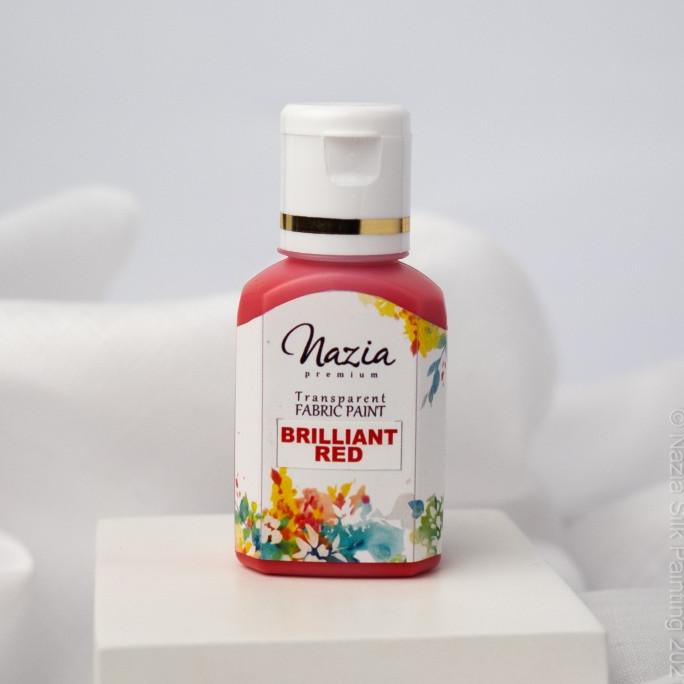 

=+=+=+] Cat Kain Tekstil Premium Brilliant Red Nazia Fabric Paint Cat Textile