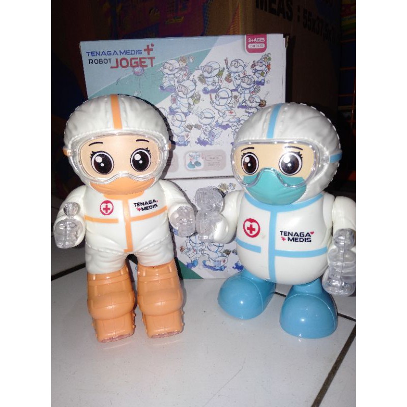 Mainan Robot tenaga medis covid-19