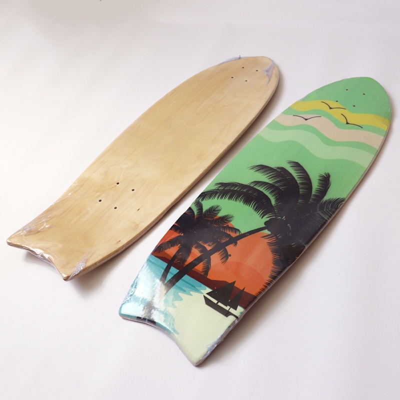 2021 deck Skateboard 32x10 Inci Dengan deisgns Printing