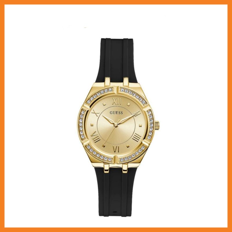 JAM TANGAN GUESS WANITA GW0034L1 STRAP RUBBER ORIGINAL BM