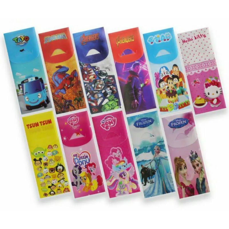 

Tempat Pensil Kotak Pensil Karakter Model Lipat