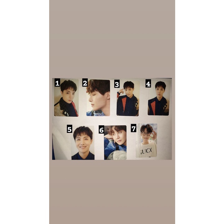 PHOTOCARD DICON BTS OFFICIAL 101