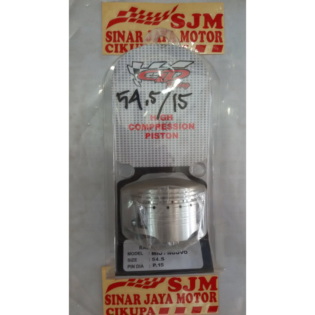 PISTON KIT CLD  54 5  PIN 15  MIO  NOUVO Limited