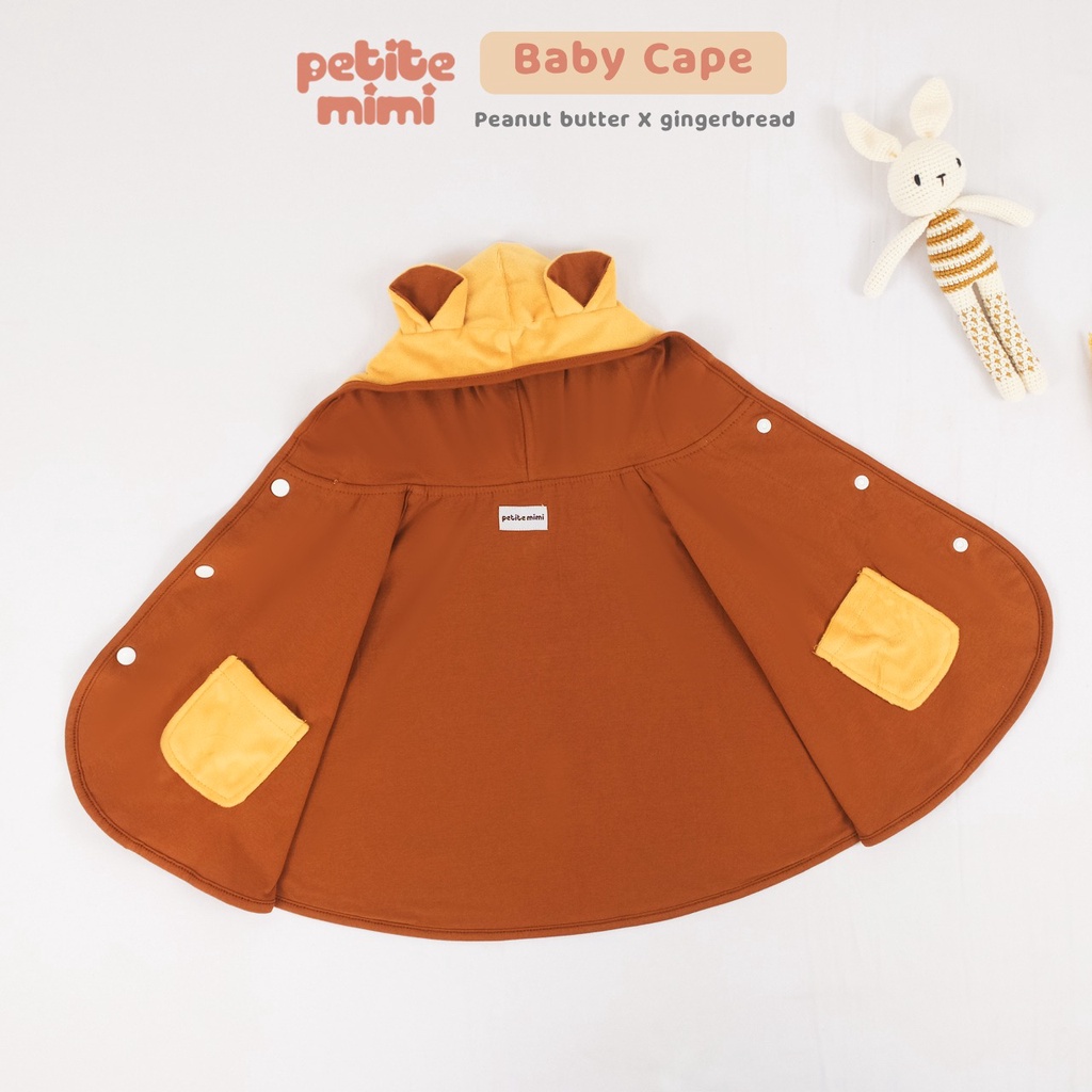 PETITE MIMI JAKET BAYI BABY CAPE SELIMUT BOLAK BALIK SELIMUT ANAK HALUS SUPER LEMBUT