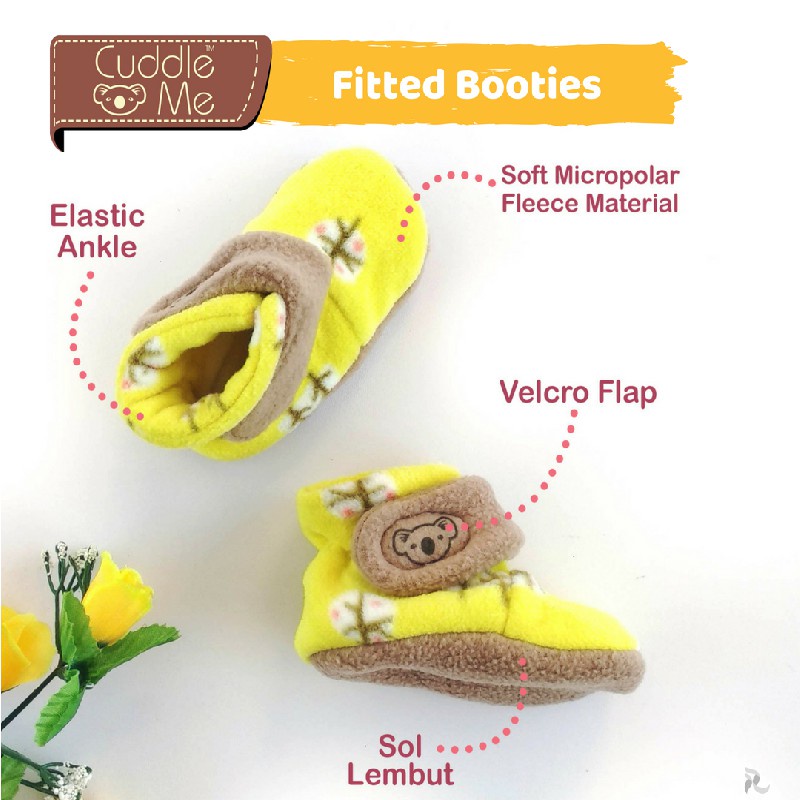 Cuddle Me - Fitted Baby Booties Sepatu Kaos Kaki Bayi