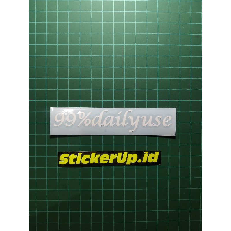

Sticker 99% Dailyuse