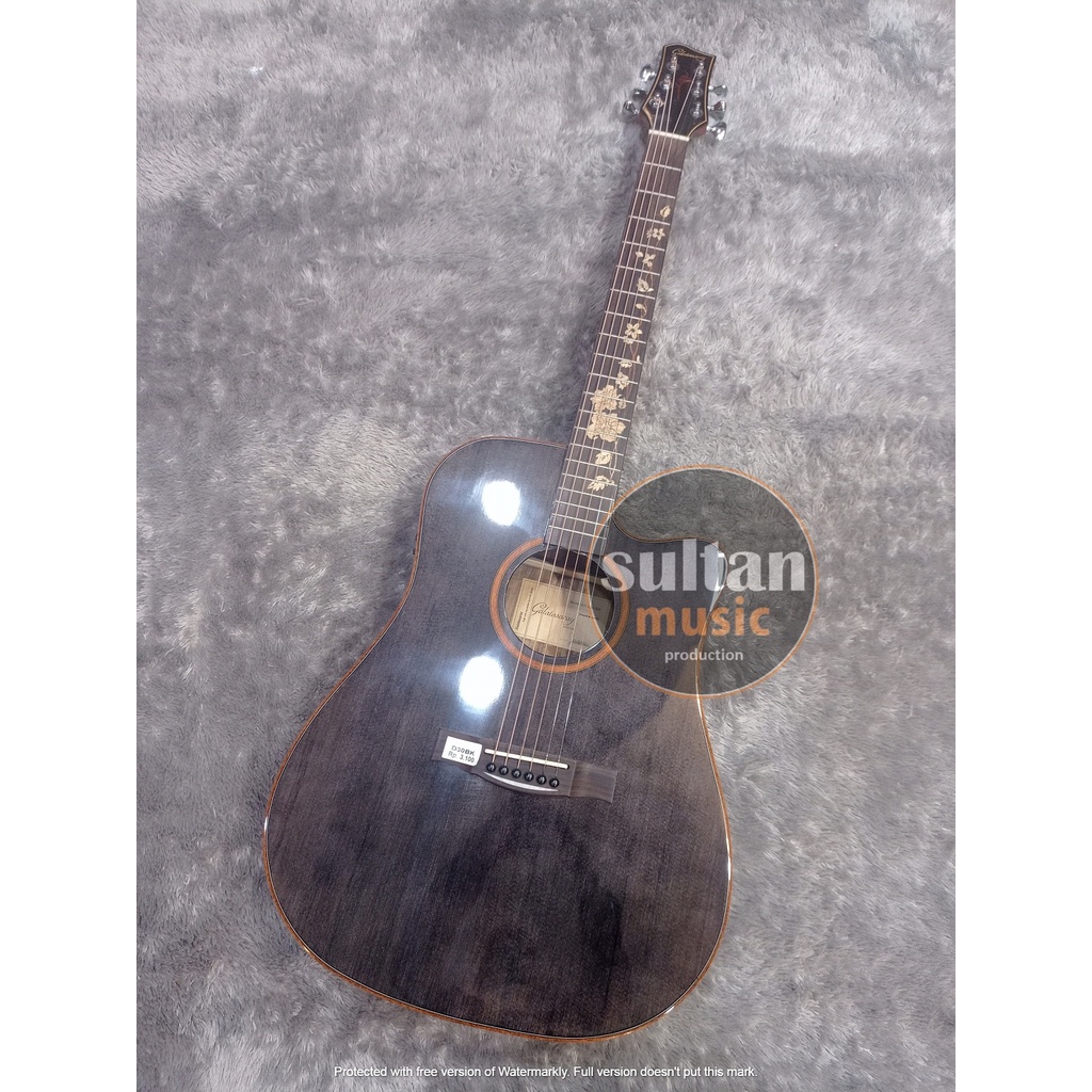 Gitar Akustik Electrik Galatasaray GT D30