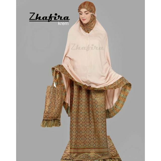 BEST SELLER Mukena Bali Songket Benang Emas Sajadah Ori by Zhafira