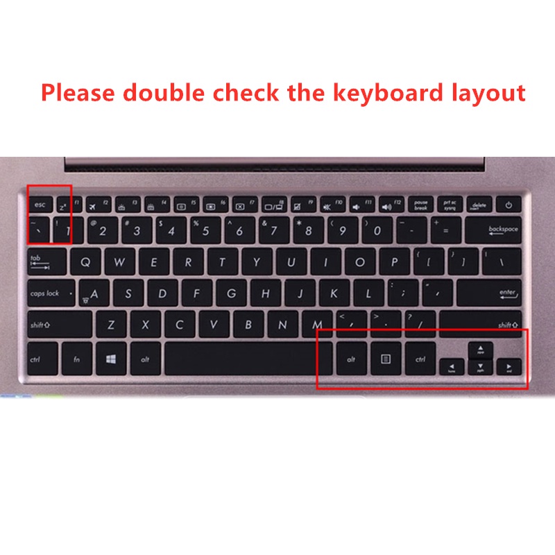 For 14 Inches ASUS U4100UQ UX430UN Soft Ultra-thin Silicone Laptop Keyboard Cover Protector