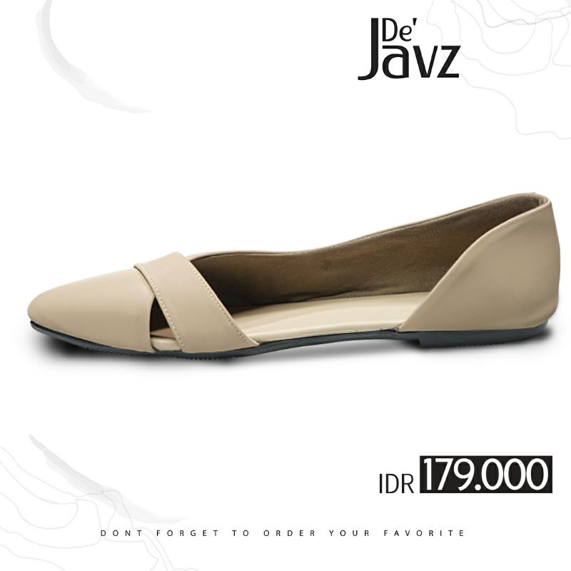 SEPATU FLAT TAVIA || De'Javz