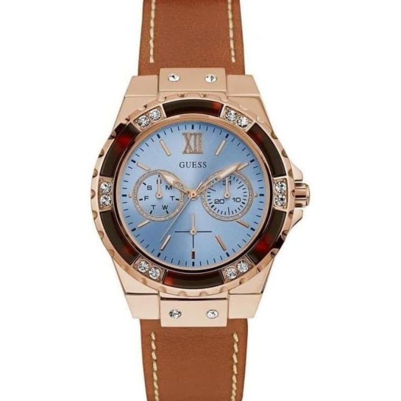 JAM TANGAN CEWEK WANITA GUESS W0775L7 ASLI ORIGINAL MULUS PRELOVE
