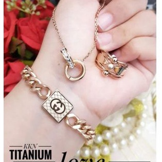 Titanium Set perhiasan t388