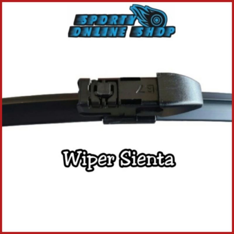 Wiper Depan Sienta 26&quot;+14&quot; Model Soft Blade Merk RWB