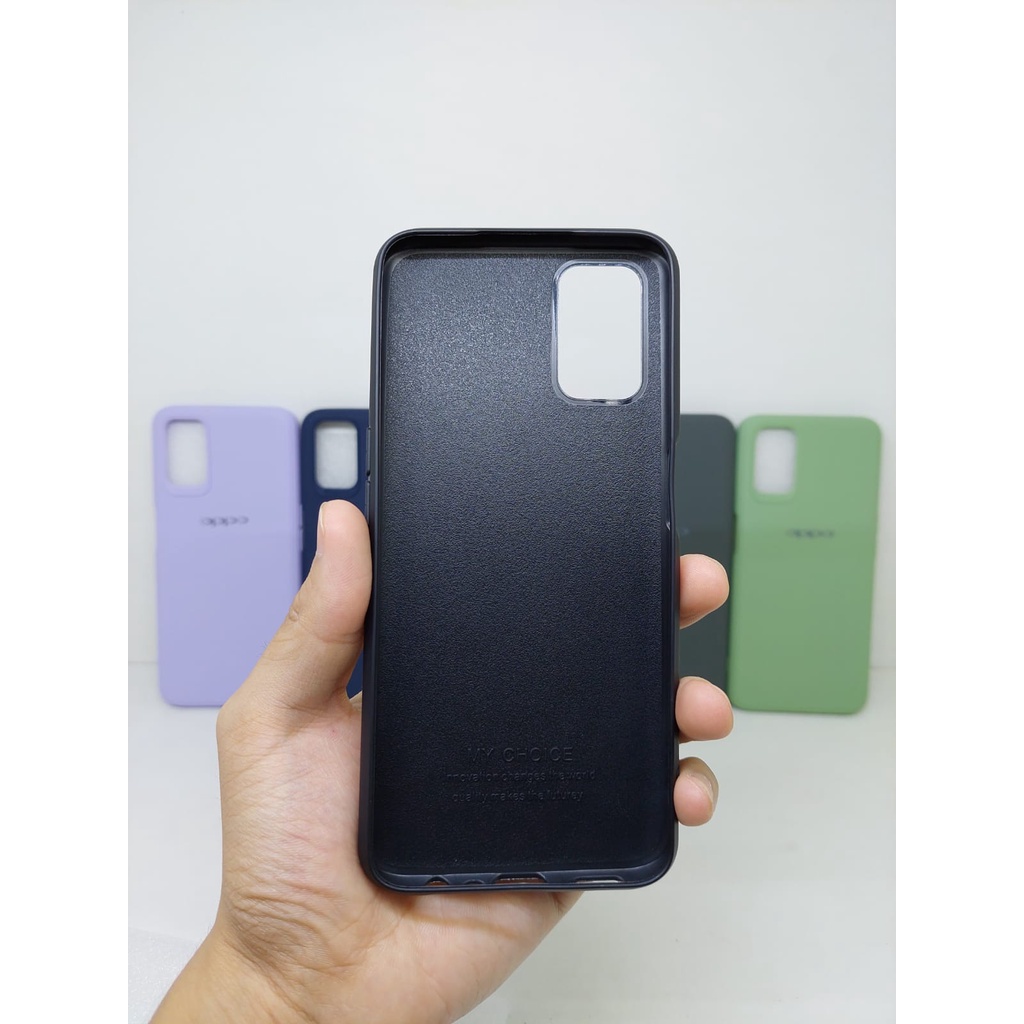 SoftCase Warna Warni Oppo A52 A92 A72 6.5&quot; with 3D Camera Casing Candy Macaron Pelindung Kamera