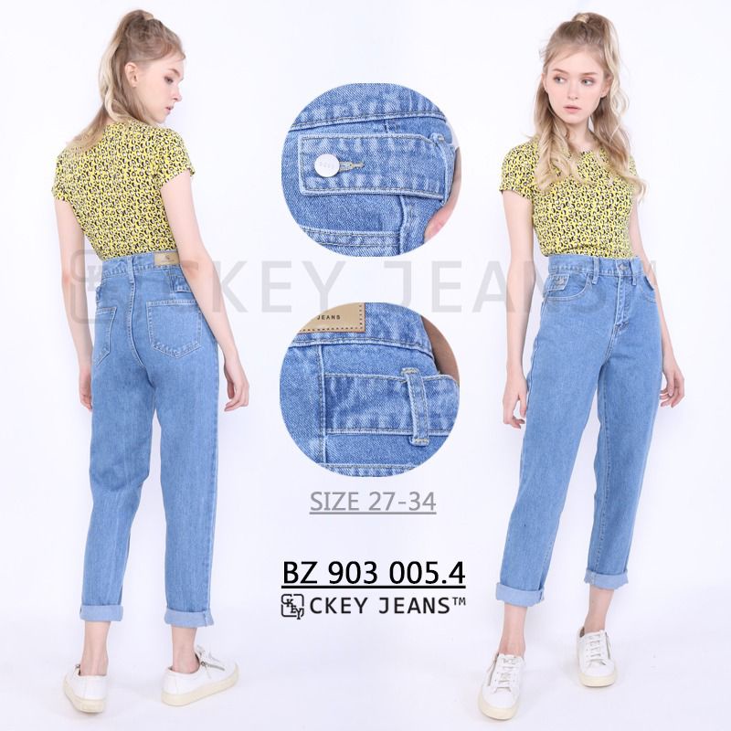 celana jeans Giolddie Boyfriend (ckey)